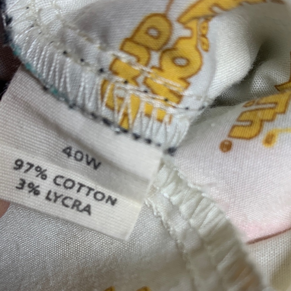 Vtg Loudmouth Circle Multicolor Golf Shorts Size 40 x 10 - Picture 2 of 4